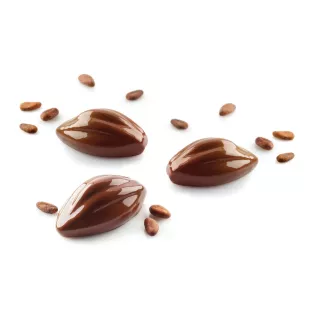 6 Cabosses Cacao- Moule Silikomart Professionnel