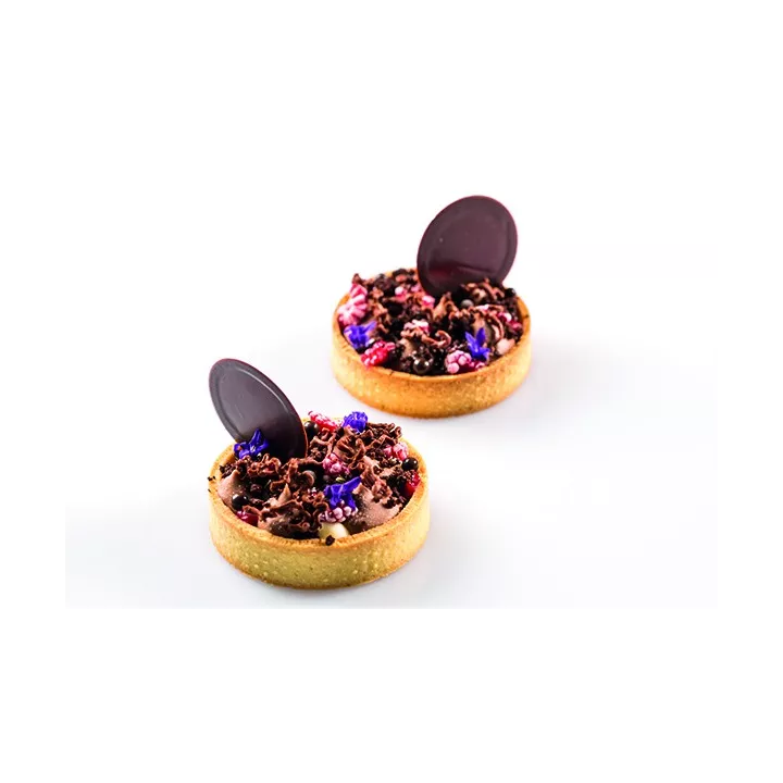 Kit 6 Tartelettes 80 - Moule Silikomart Professionnel