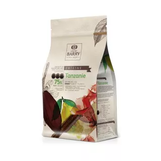 TANZANIE (noir, cacao 75%) "Origine rare" 1KG