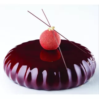 Moule Plissée Pavoni en Silicone