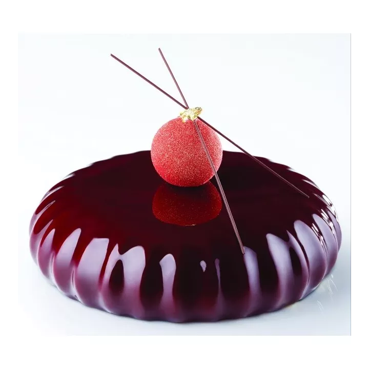 Moule Plissée Pavoni en Silicone