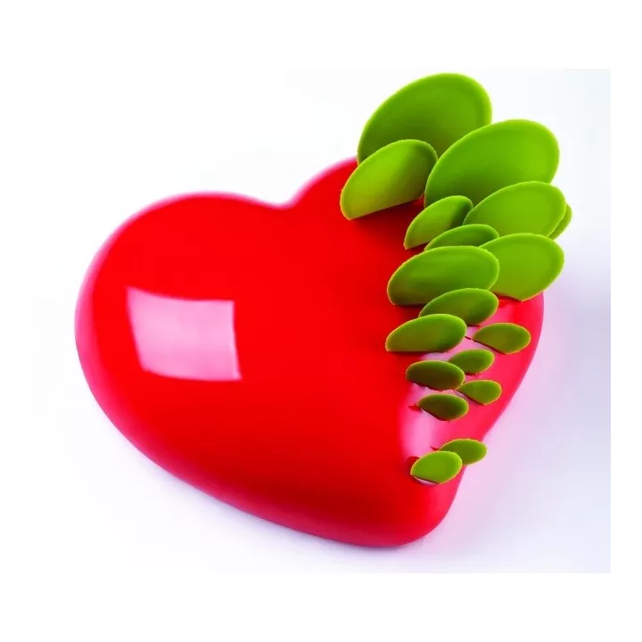 Inserto de silicona con forma de corazón abovedado Pavoni Passion