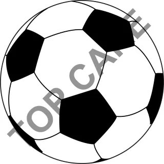 Feuille Azyme Ballon de Foot