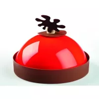 Pavocake Silicone Smooth Dome Molde - Pavoni
