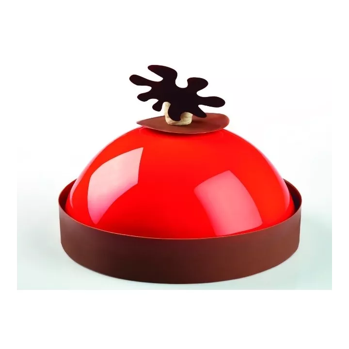 Pavocake Smooth Dome Silicone Mold - Pavoni