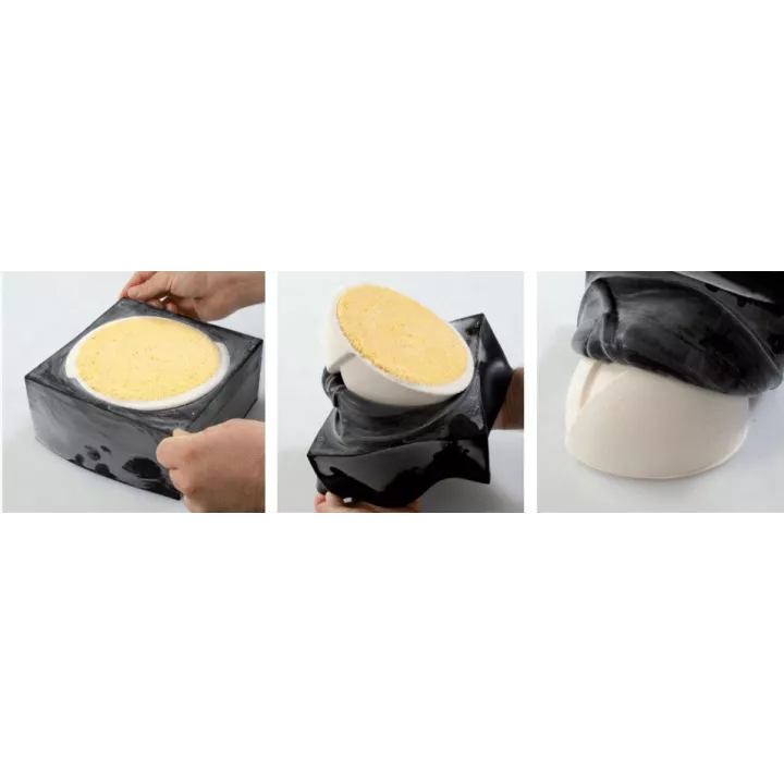 Stampo in silicone a cupola liscia Pavocake - Pavoni