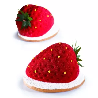 Moule Fraise Pavoni en Silicone