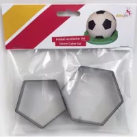 Cortador de biscoitos de futebol