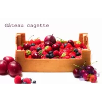 Modelo de caixa de frutas tamanho A4