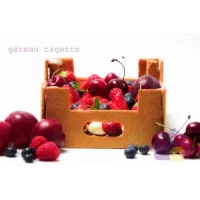 Modelo de mini caixa de frutas