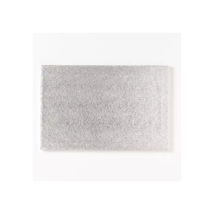 Fond Rectangle Argenté 40 x 30 cm