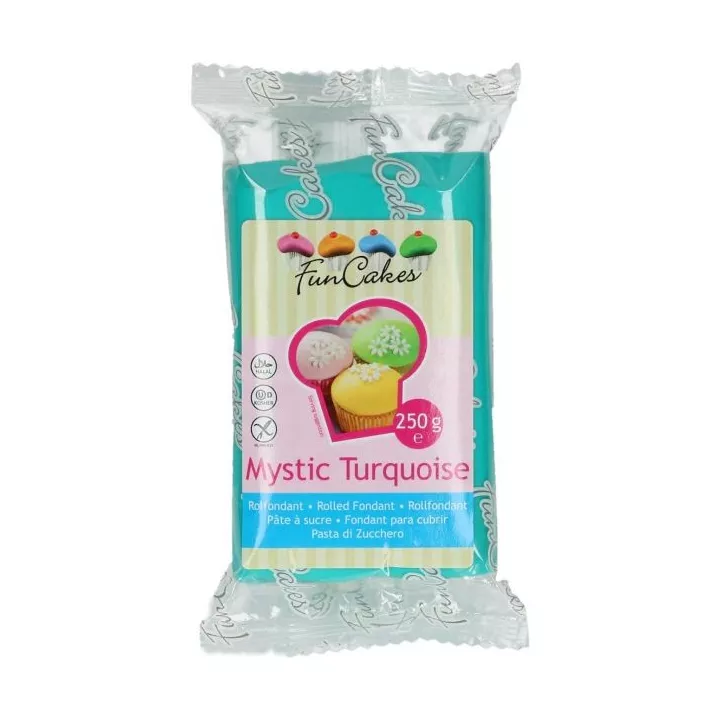 FunCakes Mystic Turquoise Sugar Paste