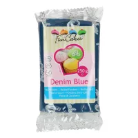 Pasta de açúcar azul jeans FunCakes