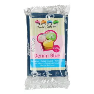 Pâte à sucre Denim Blue FunCakes