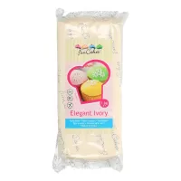 Pasta de açúcar FunCakes cor marfim 1 kg
