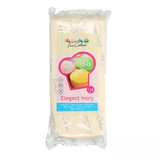 Pâte à sucre ivoire FunCakes 1 kg