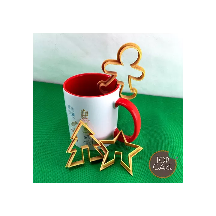 Kit d'emporte-pièce Trio de Noël