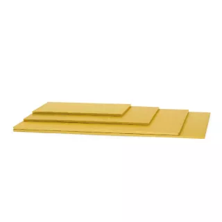 Fond Rectangle Doré 40 x 30 cm