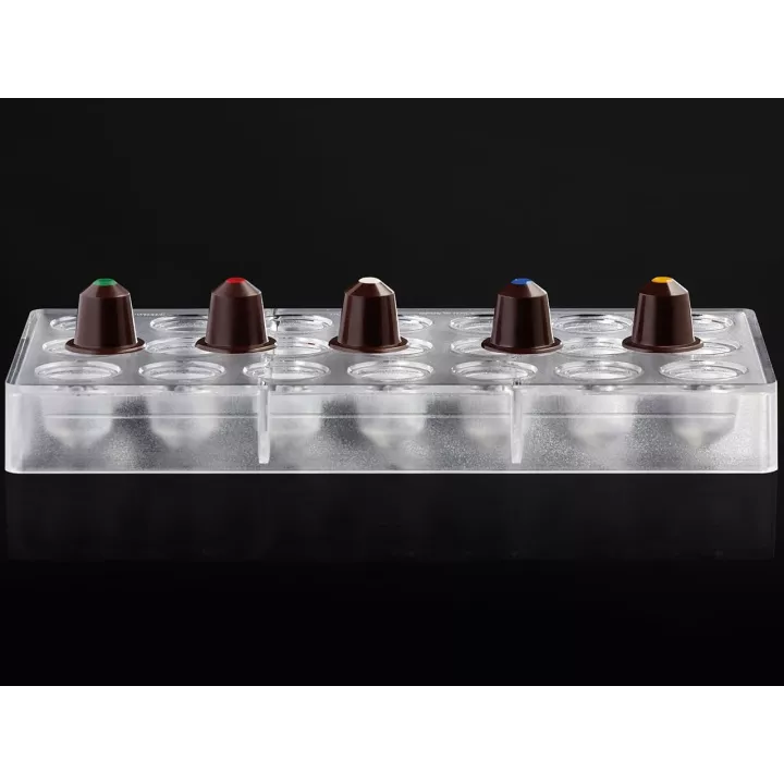 Moule à Chocolat Capsule café