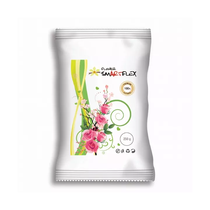 Smartflex FLOWER Modelliermasse 250g weiß - DEMNÄCHST ERHÄLTLICH