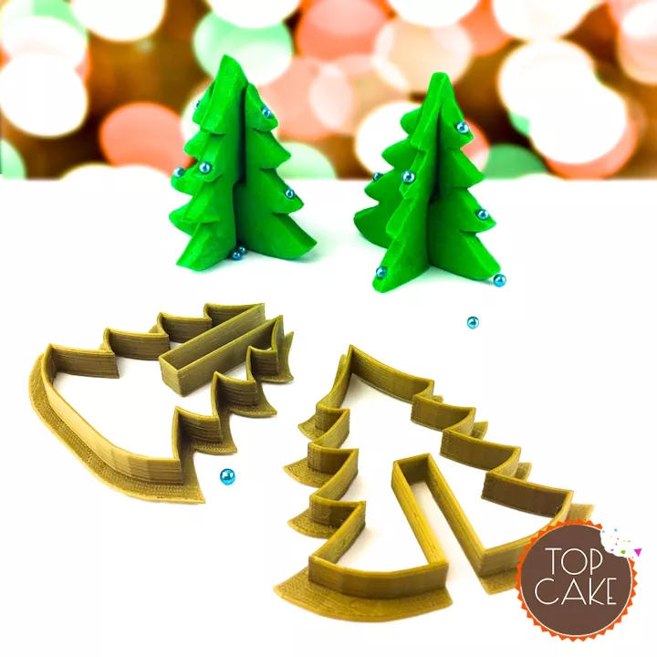 Emporte pièces Père Noël et Canne à Sucre