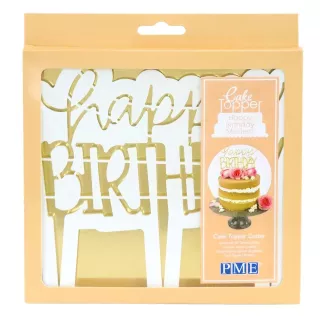 Emporte-pièce Topper happy birthday PME