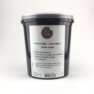 Schneezucker / Dekorzucker - 850 g - Topcake