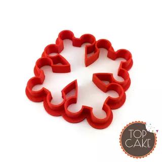 Tagliabiscotti a forma di croce occitana