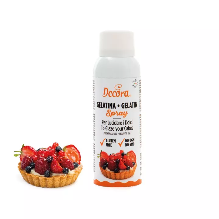 Gélatine en spray