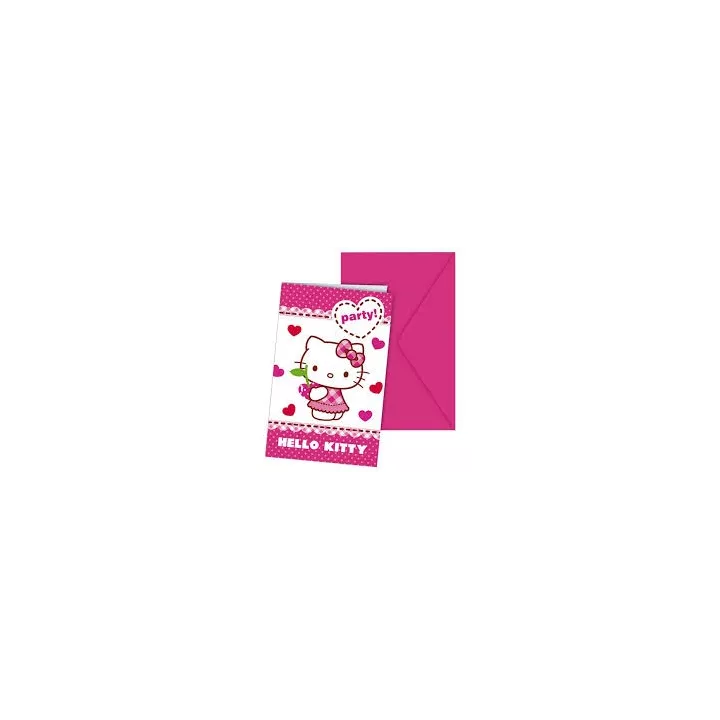 Hello Kitty Einladungskarten
