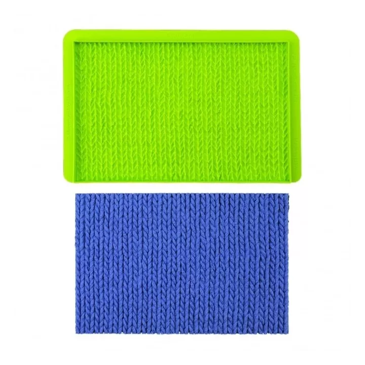 Moule silicone tricot laine