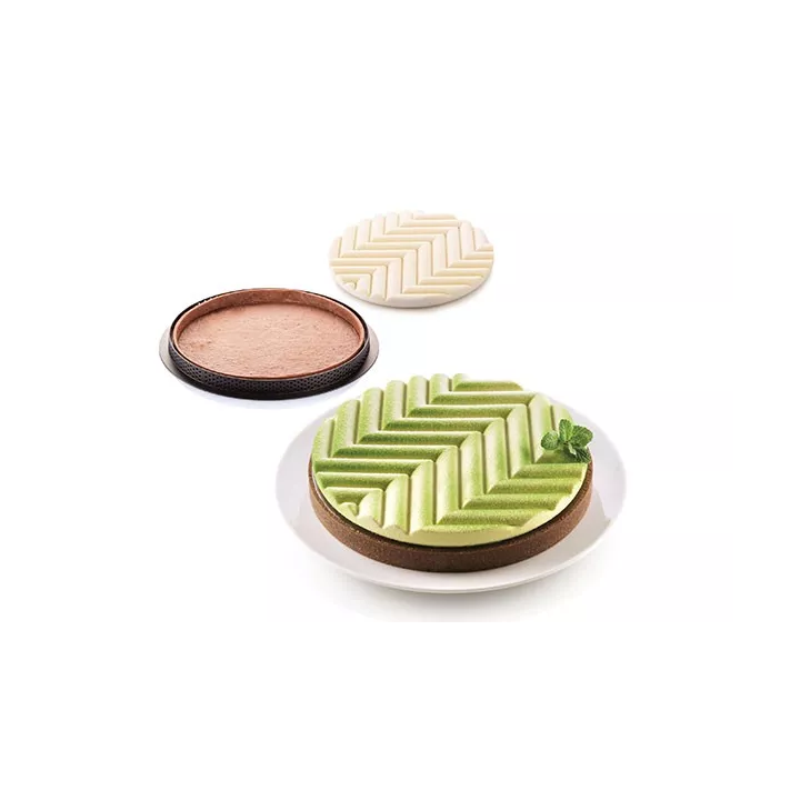 Kit Tarte graphique  Silikomart