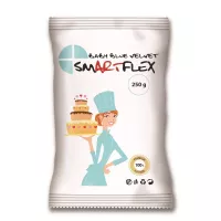 Pasta de açúcar Smartflex 250g sabor baunilha azul bebê
