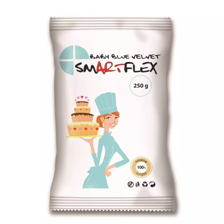 Smartflex Velvet 250 g azzurro vaniglia