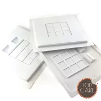 Suporte para molde de PVC para bolo de Rubik