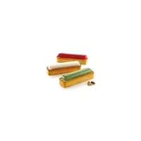 Kit para 6 Tarteletes Retangulares Silikomart 120 x 35