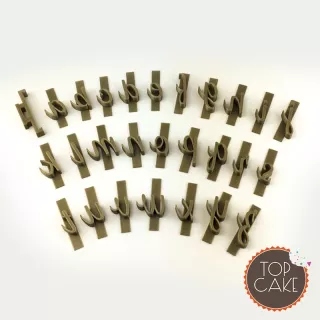 Tampon Alphabet minuscules