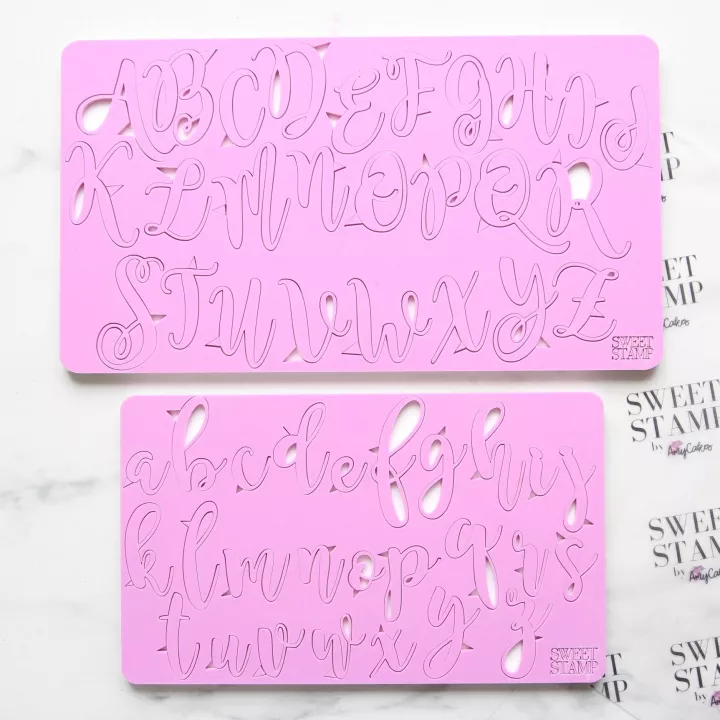 SweetStamp - Elegant - Majuscules & minuscules