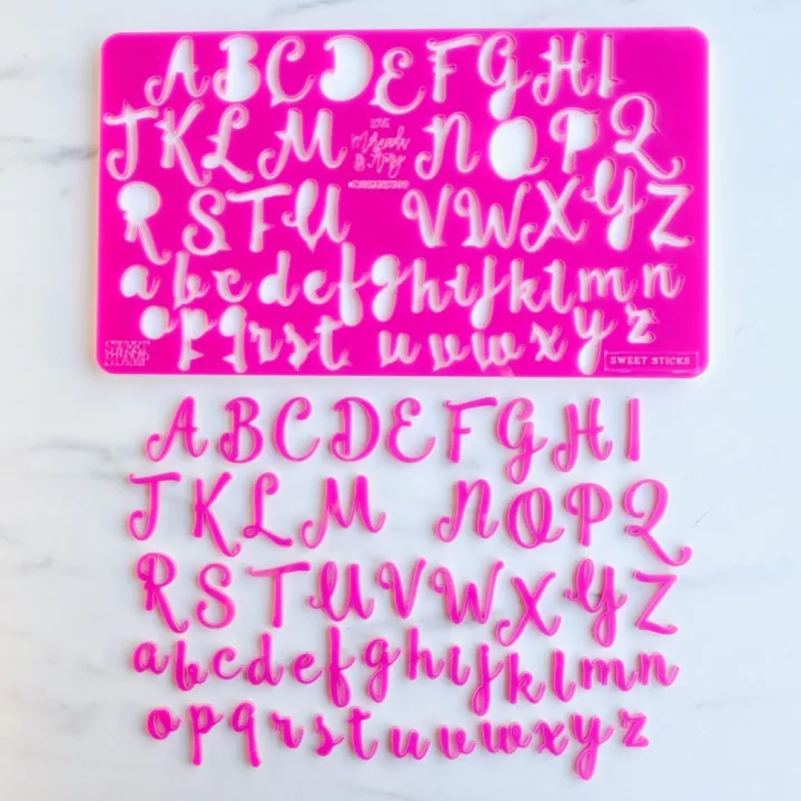 SweetStamp - Sweetsticks - Majuscules & minuscules