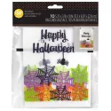 10 Sachets transparents Happy Halloween