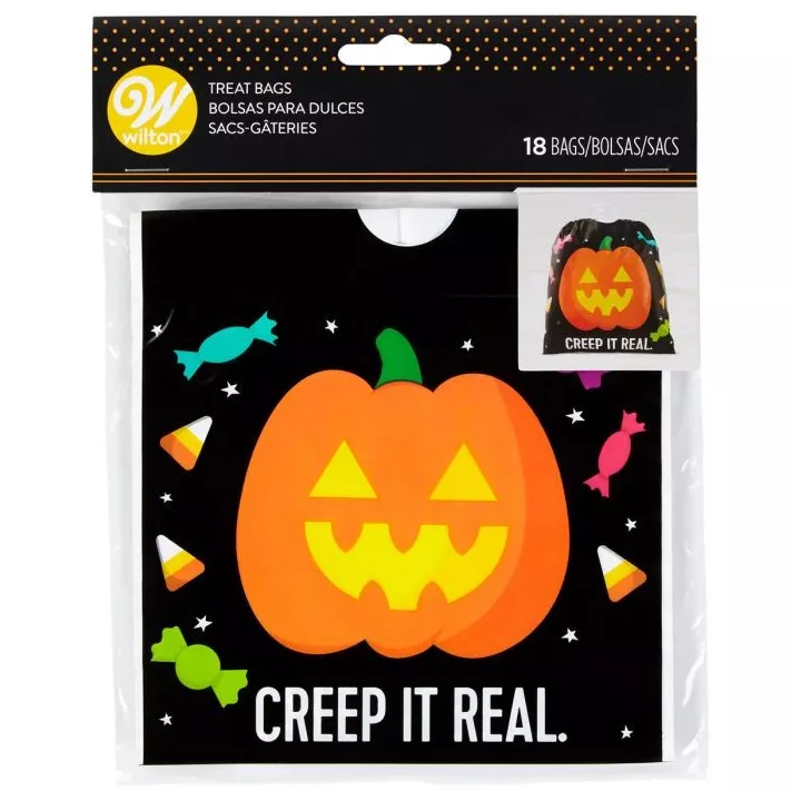 18 Sachets citrouille halloween