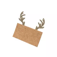Enseigne Décorative En Bois De Cerf - Style Rustique Et Artisanal - Neuf Fait Main - Thème Chasse Et Pêche