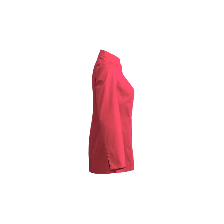 Veste de pâtissière rose manches longues Sienne - Clement Design