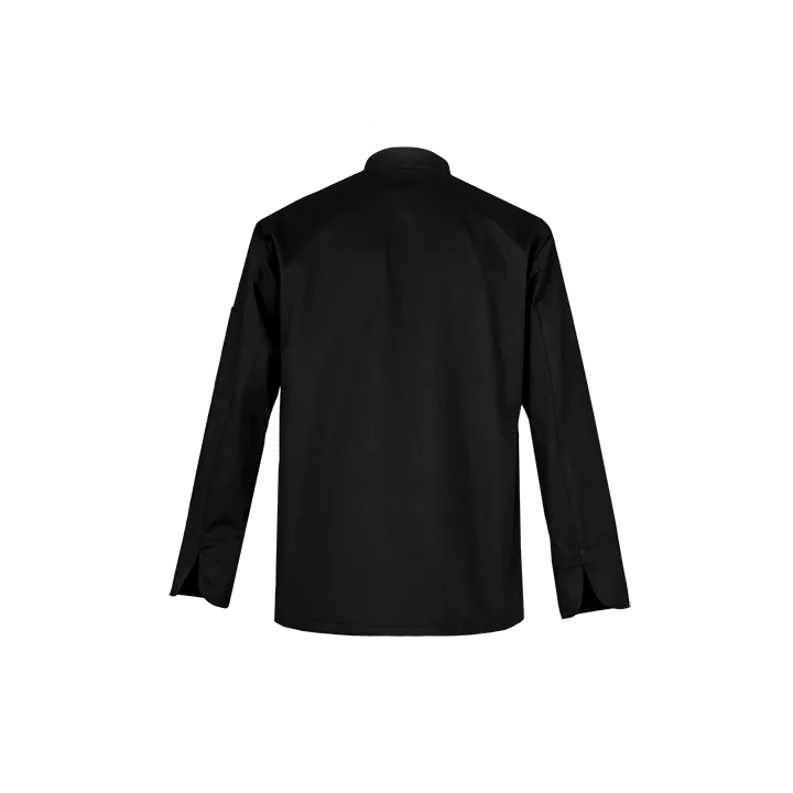 Veste de chef noire manches longues SFAX - Clement Design