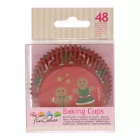 48 Forminhas de Cupcake de Gengibre