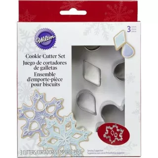 Set d'emporte-pièces flocon de neige