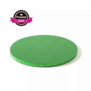 Fond rond épais 30cm vert