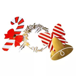6 décorations de tables traditionnelles de Noël