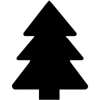 Vorlage für einen Tannenbaum*