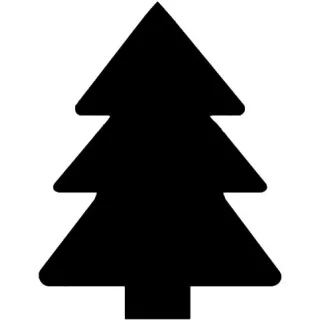 Weihnachtsbaumvorlage